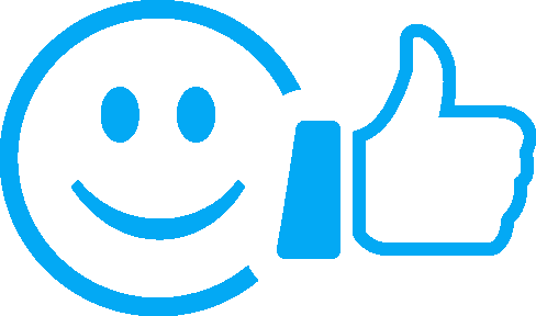 cliente satisfecho icono